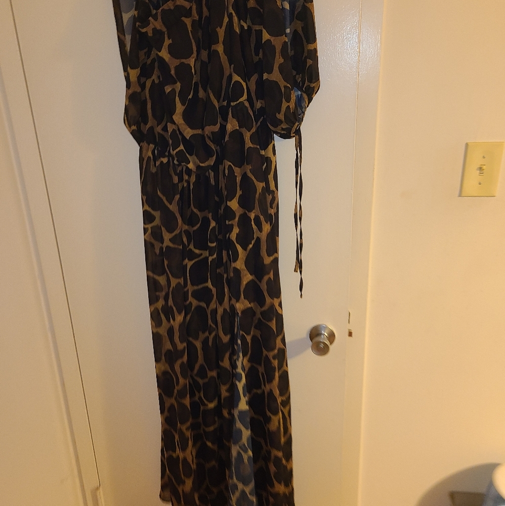 Plus Leopard Maxi
